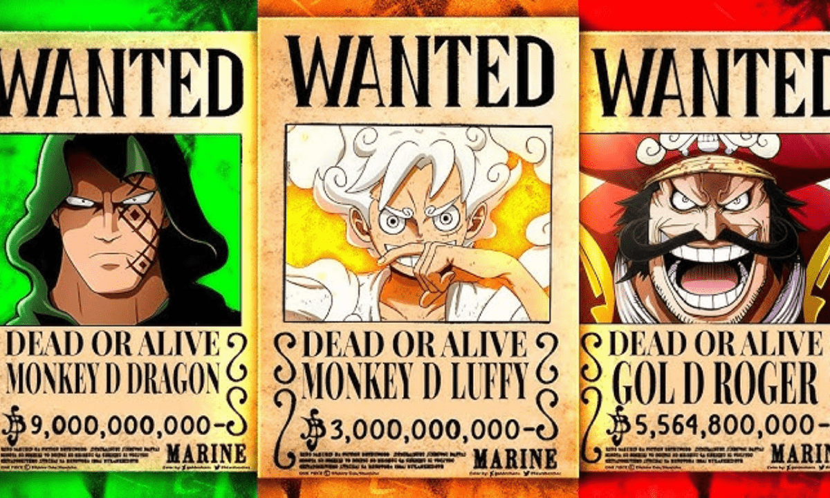Os 5 Alvos Mais Procurados em One Piece