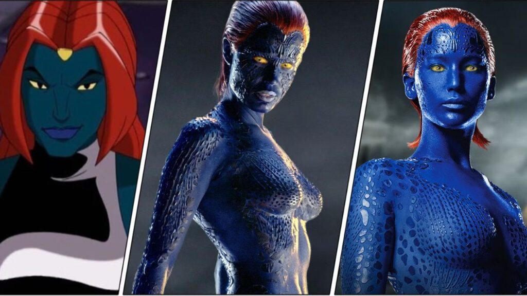 9. Mystique - As 10 Vilãs Mais Amadas da Ficção