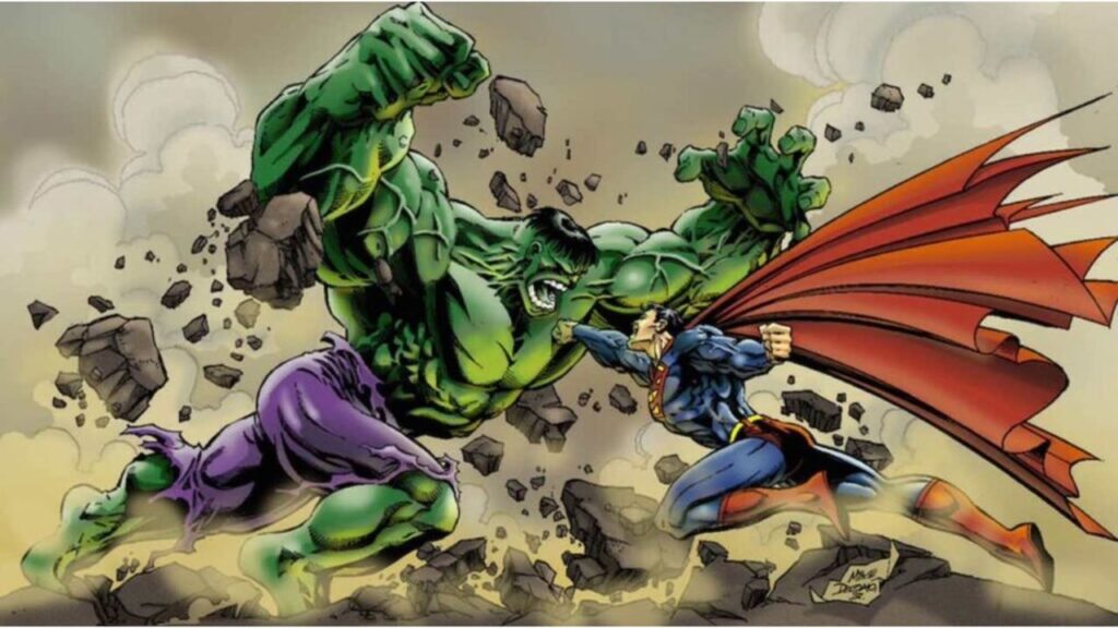 Quem é Mais Forte Hulk ou Superman