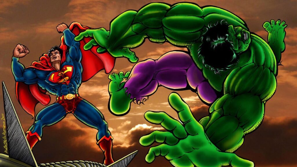 Quem é Mais Forte Hulk ou Superman (3)