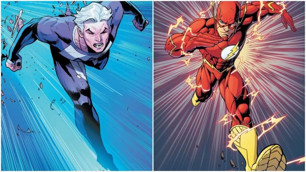 quem é mais rápido mercúrio ou flash
