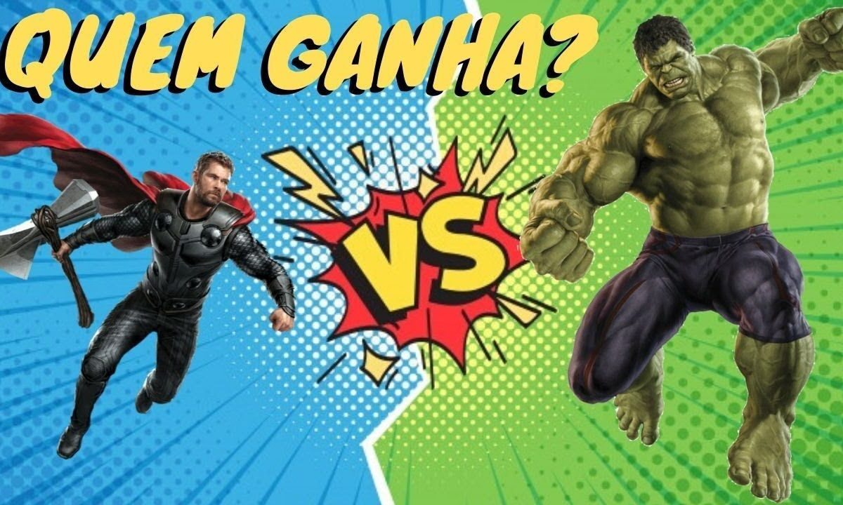 quem ganha hulk ou thor